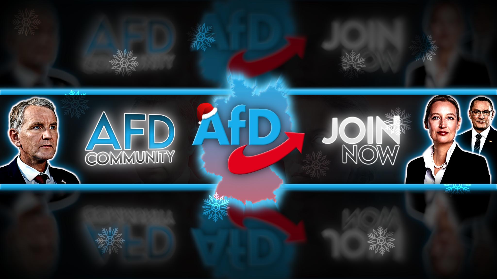 Discovery splash banner for Alternative für Deutschland | Community Discord server