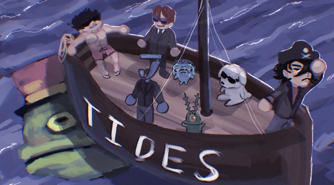 Discovery splash banner for Tides Discord server