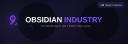Discovery splash banner for Obsidian Industry Discord server