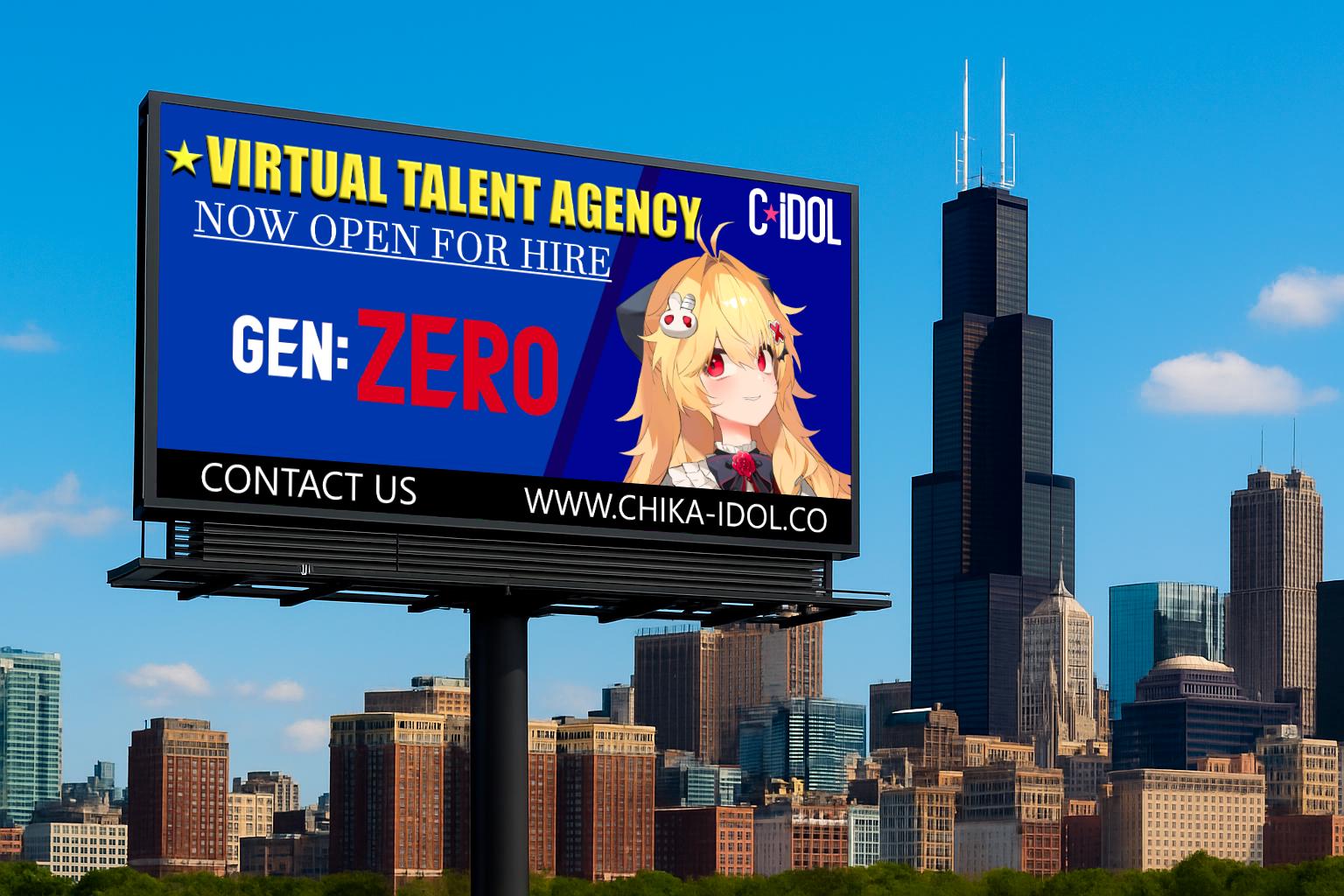 Discovery splash banner for CHiKAiDOL Discord server