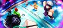 Discovery splash banner for Racket Rivals Discord server
