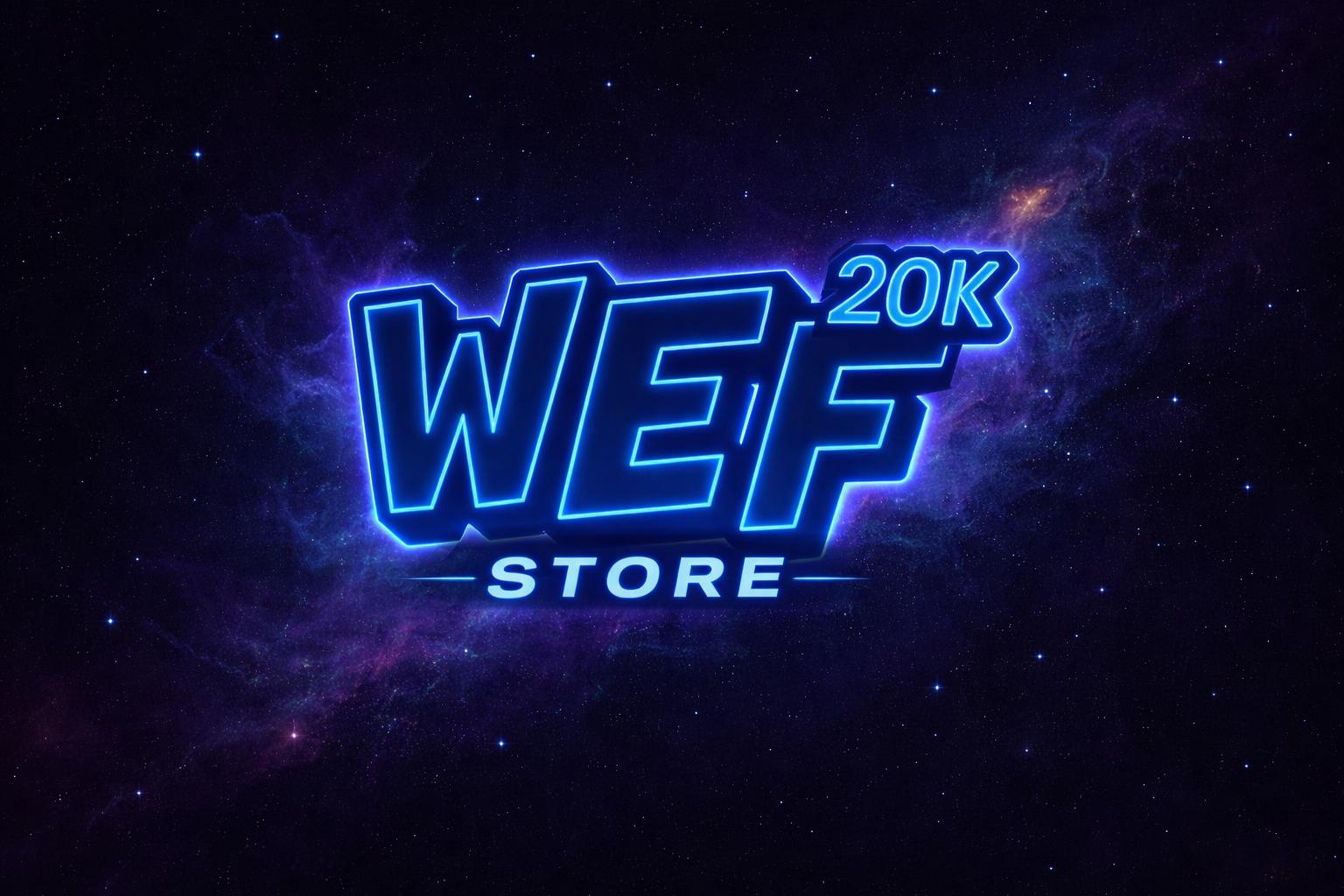 Discovery splash banner for WEF STORE ๐ฎ Discord server