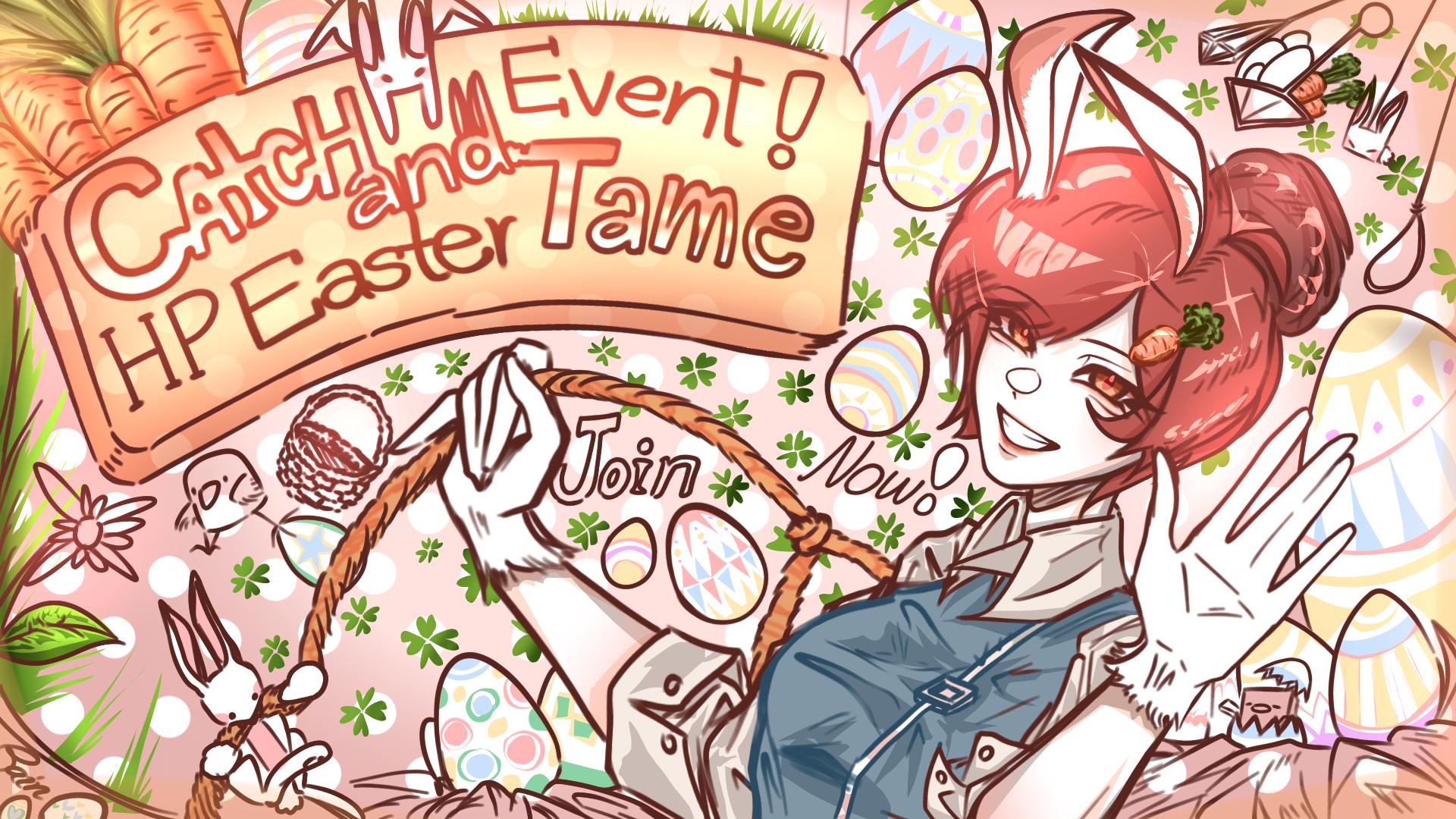 Discovery splash banner for Catch & Tame! Discord server