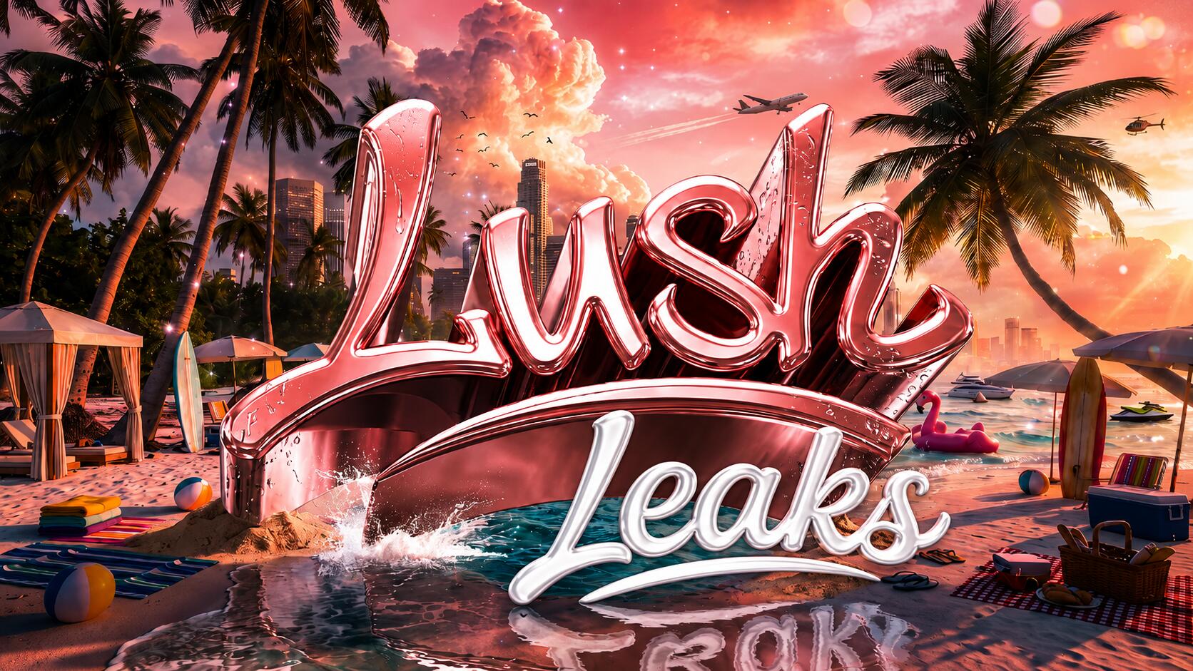 Discovery splash banner for Lost Leaks | New Release Discord server