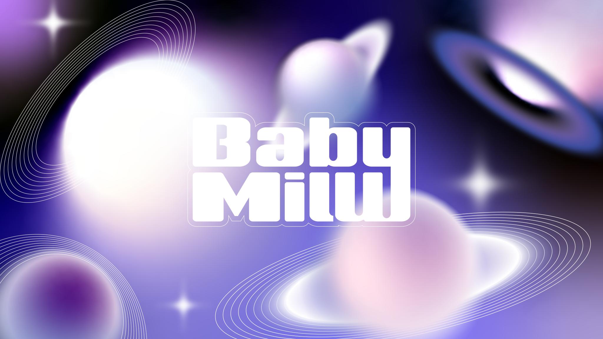 Discovery splash banner for BabyMilu Discord server