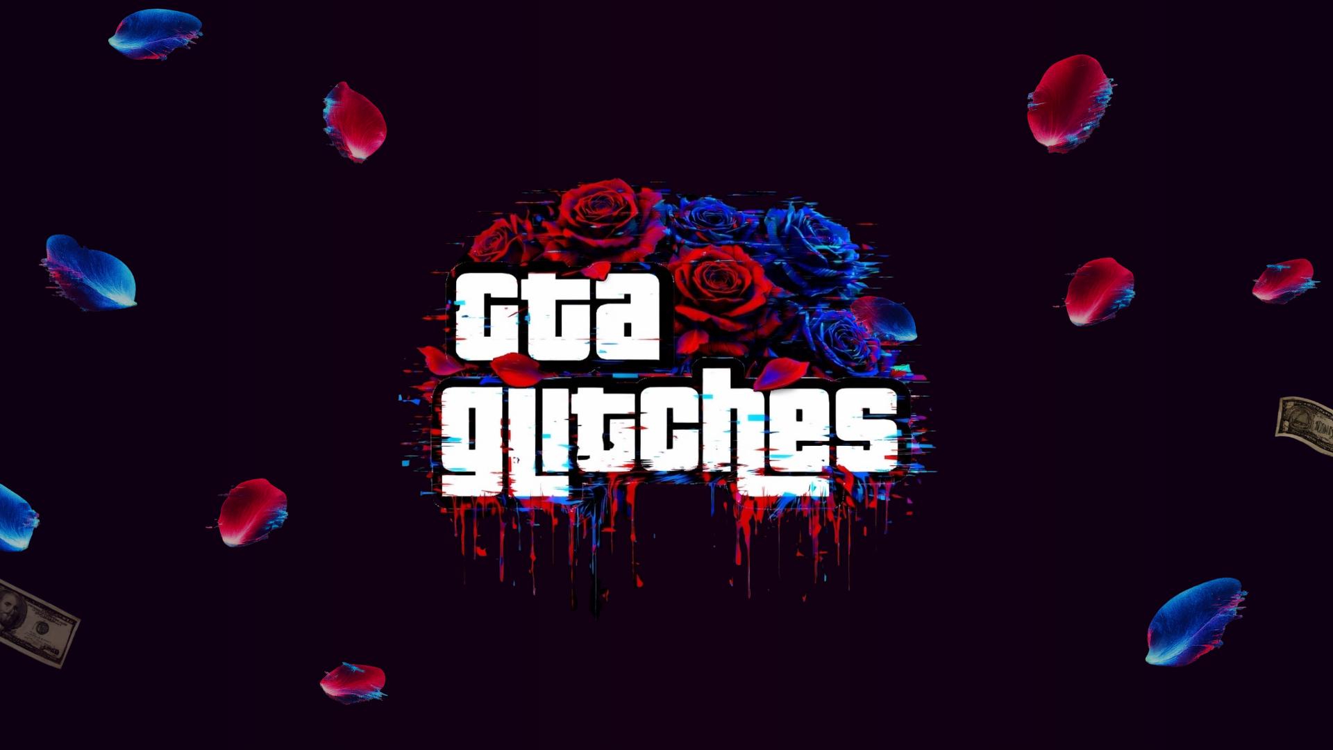 Discovery splash banner for r/gtaglitches Discord server