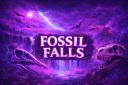 Discovery splash banner for Fossil Falls - The Isle Discord server
