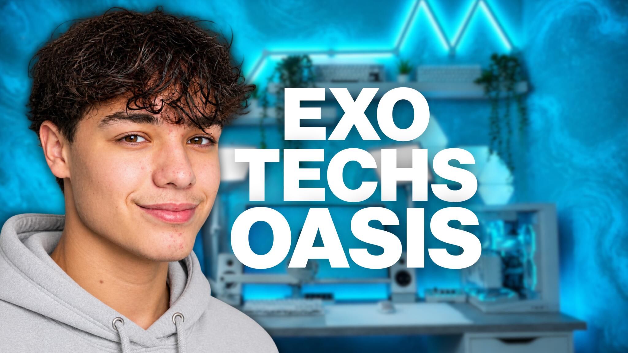 Discovery splash banner for Exo Techs Oasis Discord server