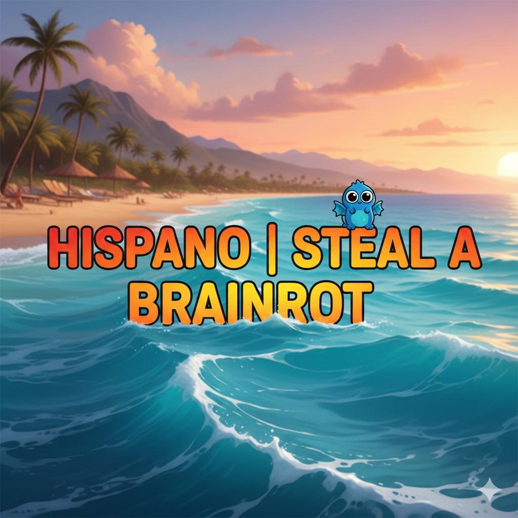 Discovery splash banner for HISPANO | STEAL A BRAINROT Discord server