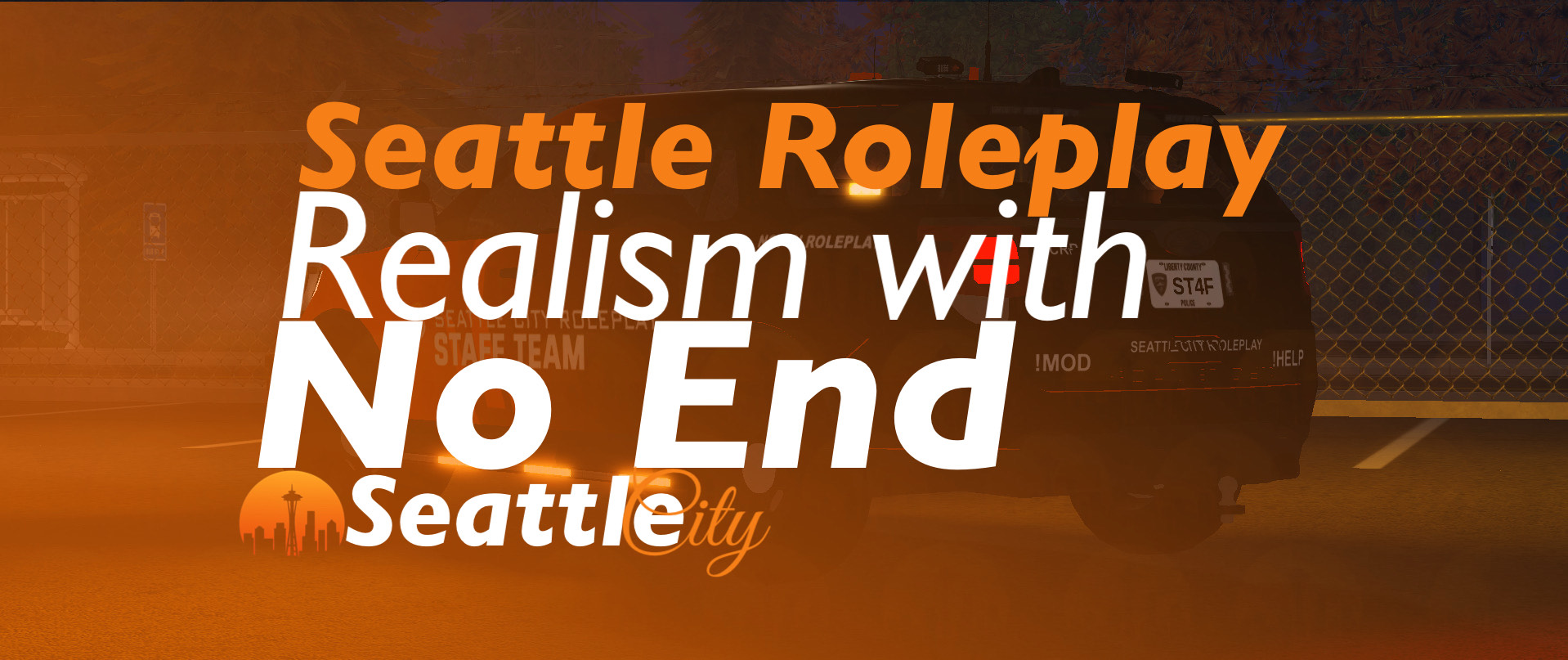 Discovery splash banner for ๐ผ | Seattle City Roleplay Discord server