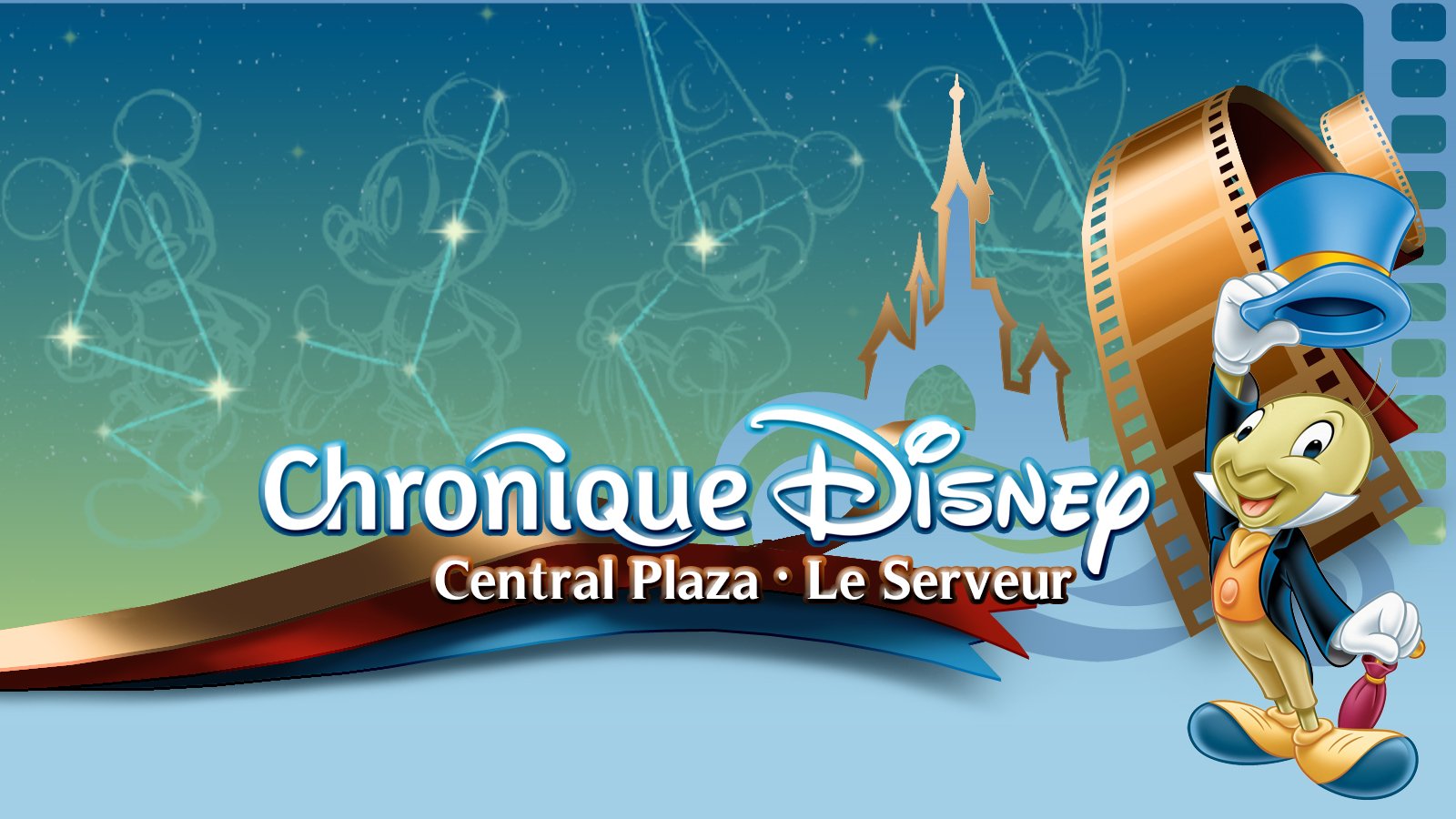 Discovery splash banner for Chronique Disney Central Plaza Discord server