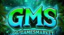 Discovery splash banner for Games Market | Middleman Services Discord server