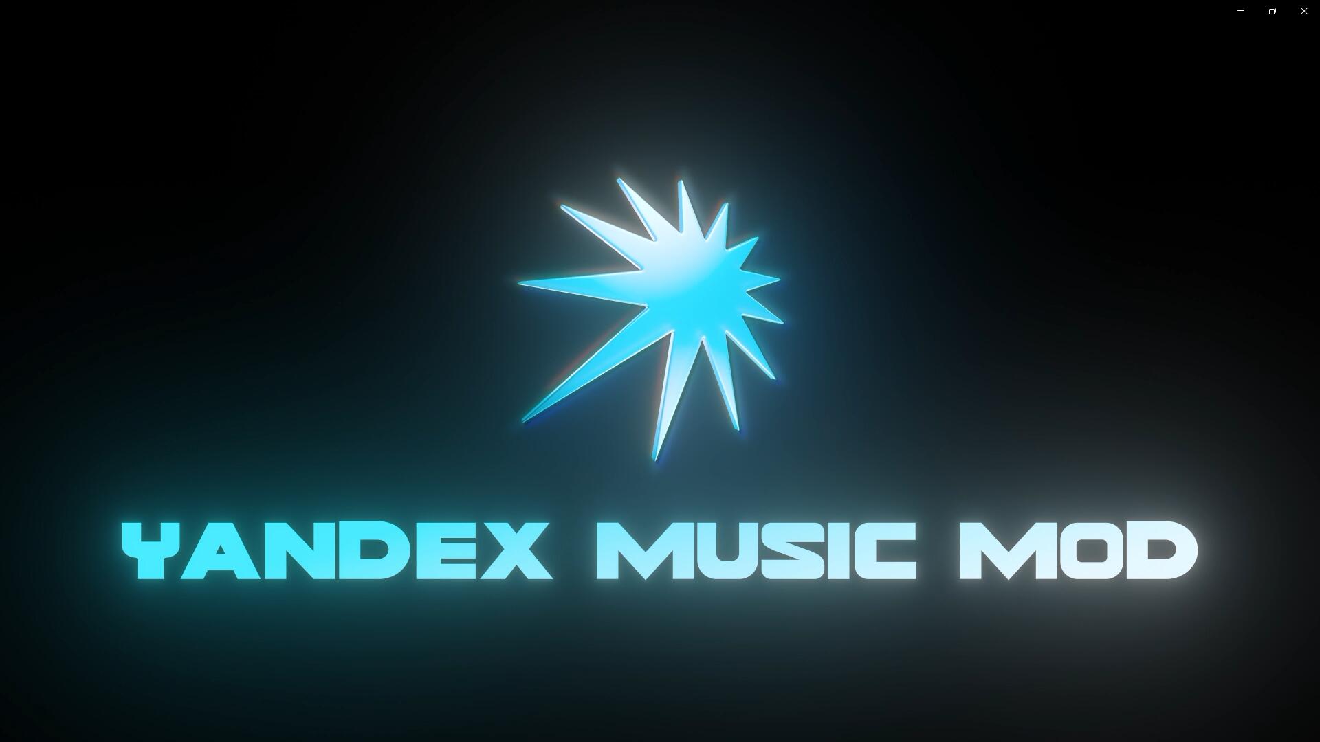 Discovery splash banner for Yandex Music Mod Discord server