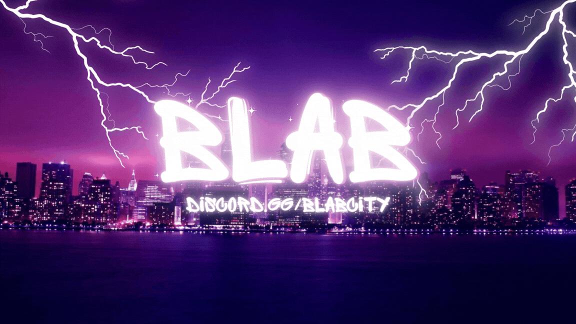 Discovery splash banner for BLAB CITY Discord server