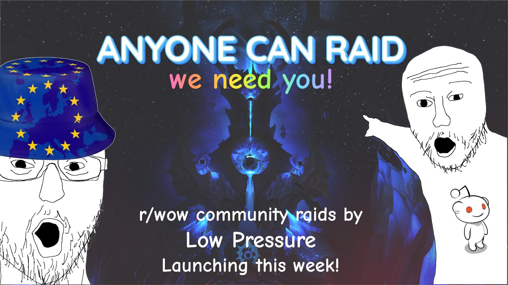 Discovery splash banner for Low Pressure Discord server