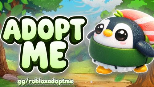 Discovery splash banner for Adopt Me | Roblox Discord server