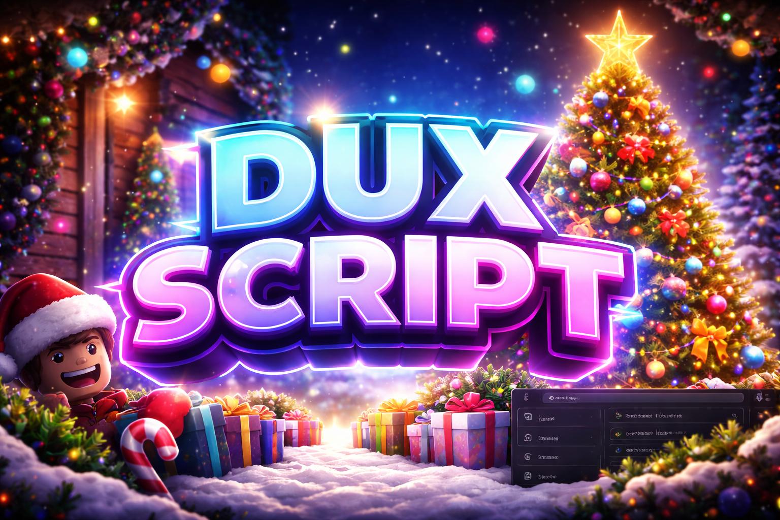 Discovery splash banner for 〔🎄〕ゞ﹒Dux-Script Discord server