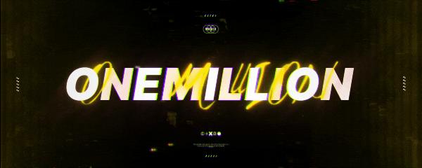 Discovery splash banner for OneMillion | #1.0k Discord server