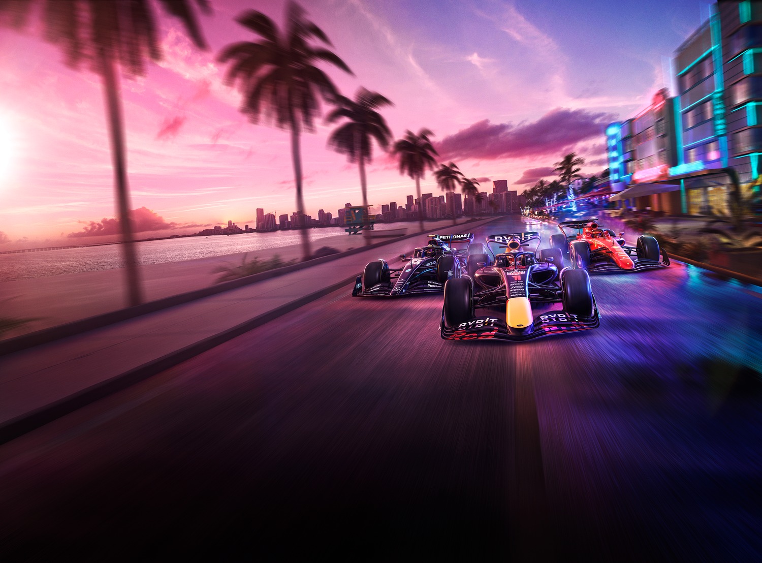 Discovery splash banner for F1 Community Discord server