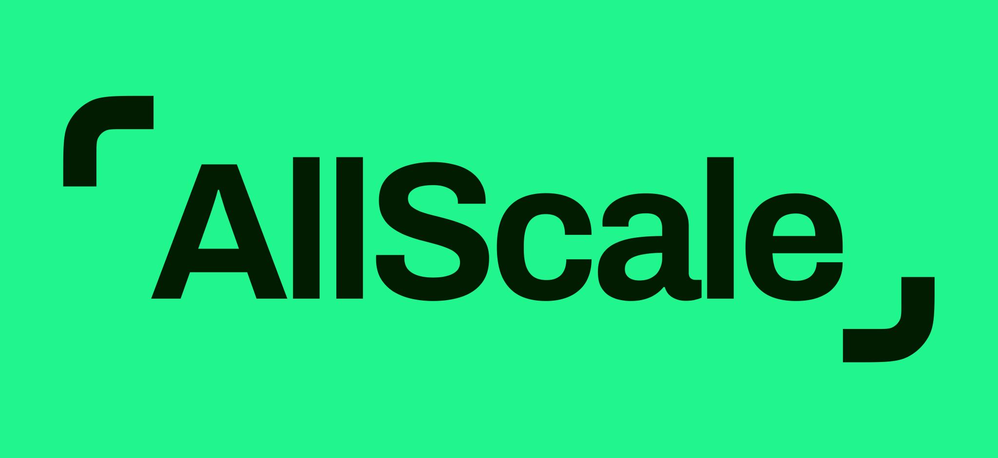 Discovery splash banner for AllScale Discord server