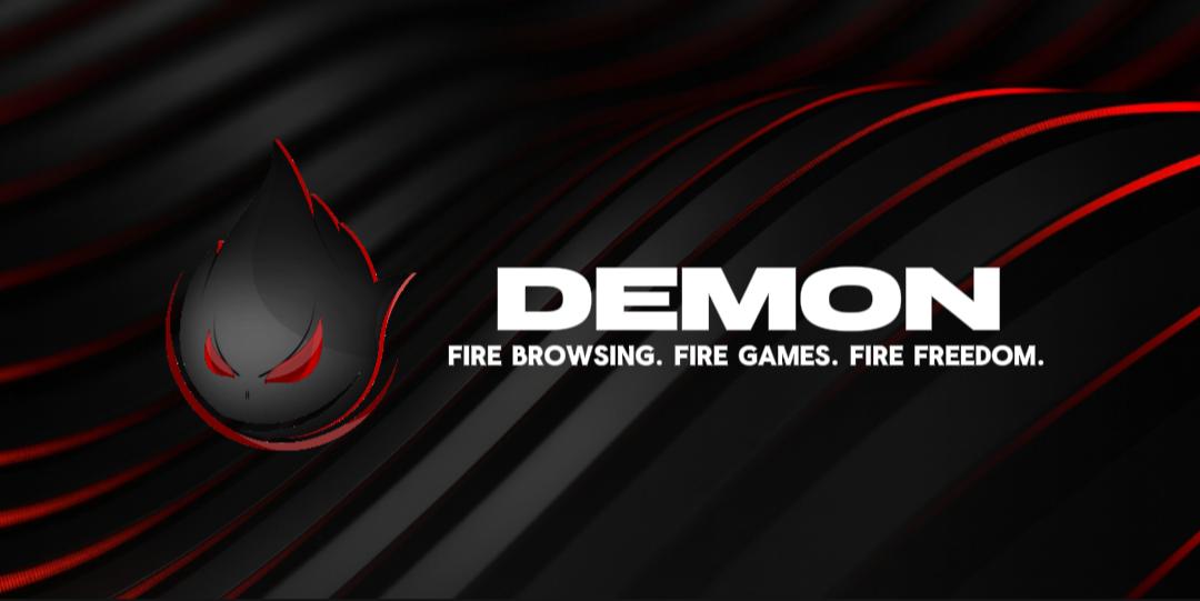 Discovery splash banner for DEMON | Unblockable Discord server