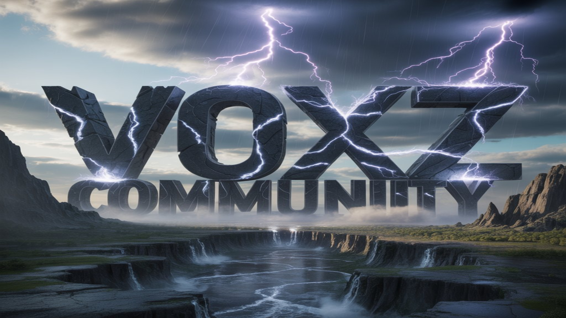 Discovery splash banner for VOXZ COMMUNITY #BAKIMDAYIZ Discord server