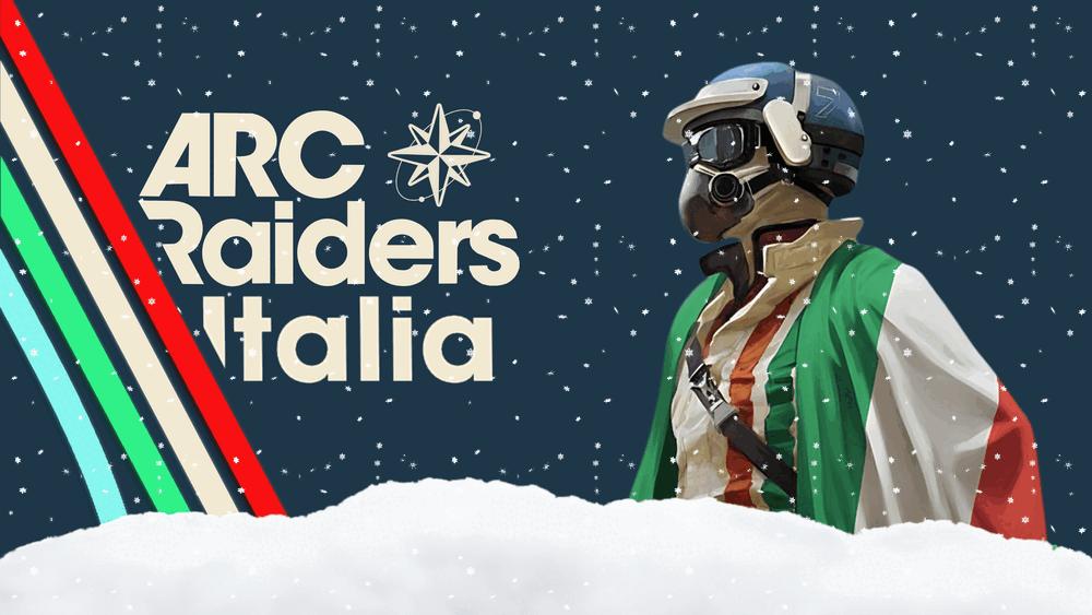 Discovery splash banner for ARC Raiders Italia Discord server