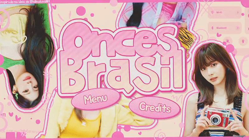 Discovery splash banner for TWICE 🍭 ONCEs Brasil #2K Discord server