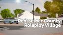 Discovery splash banner for Rensselaer County Roleplay Village Discord server