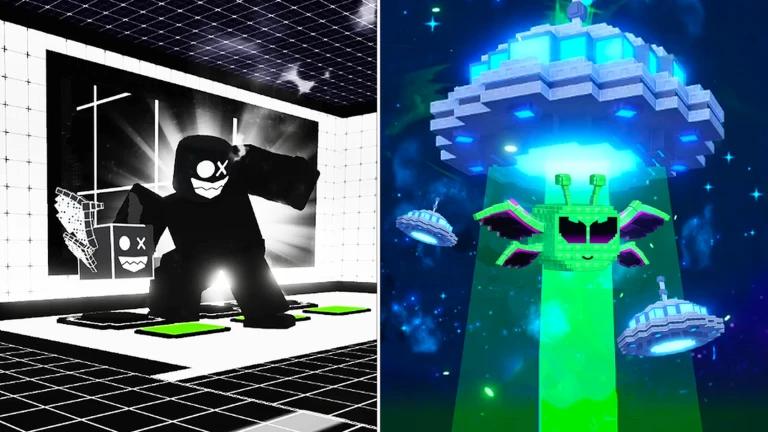 Discovery splash banner for Be a Lucky Block Discord server