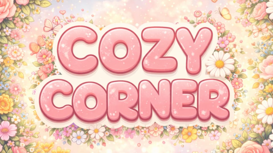 Discovery splash banner for Cozy Corner ✗ Social ~ Chill ~ Hangout ~ Fun Discord server