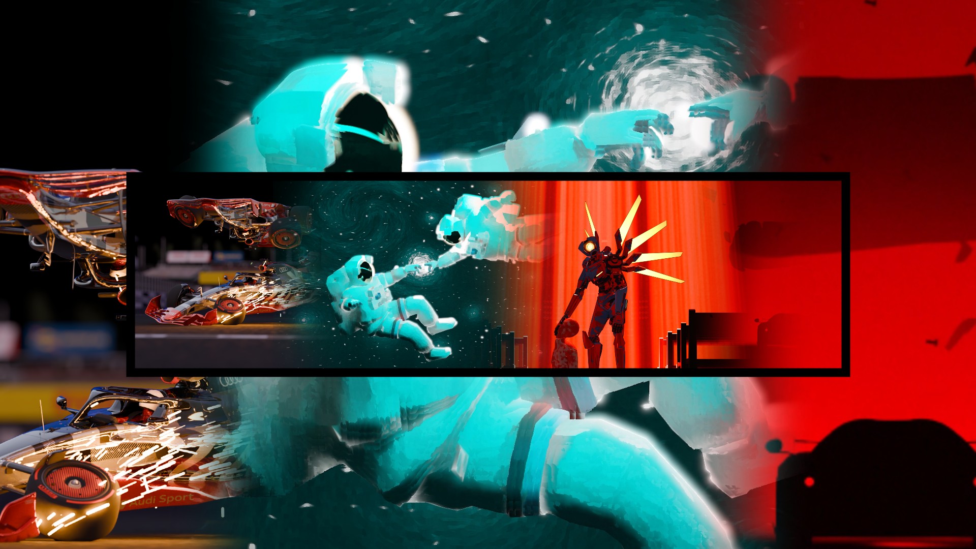 Discovery splash banner for Artists' Guild - Free VAs and more! Discord server