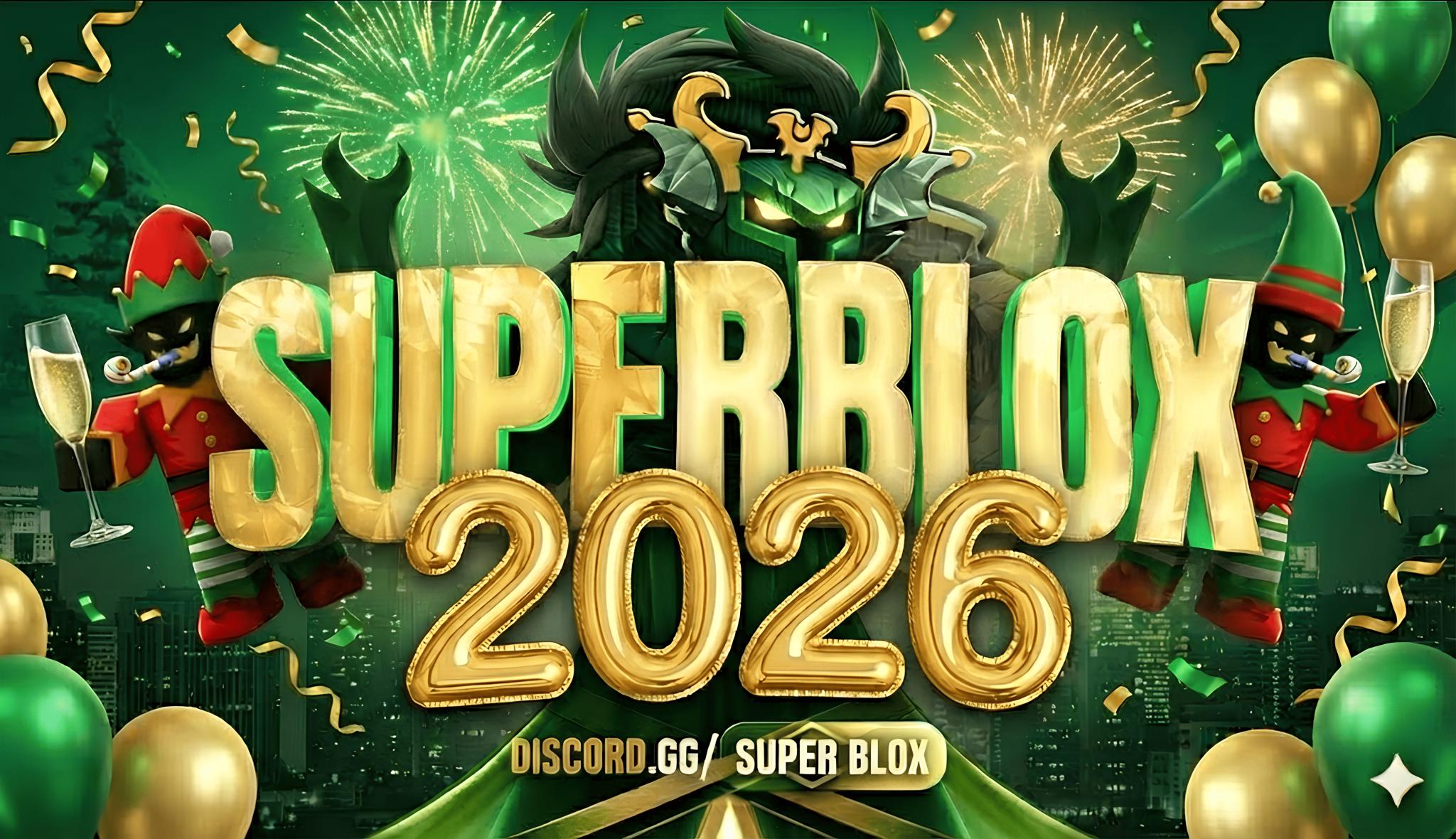 Discovery splash banner for SuperBLOX Discord server