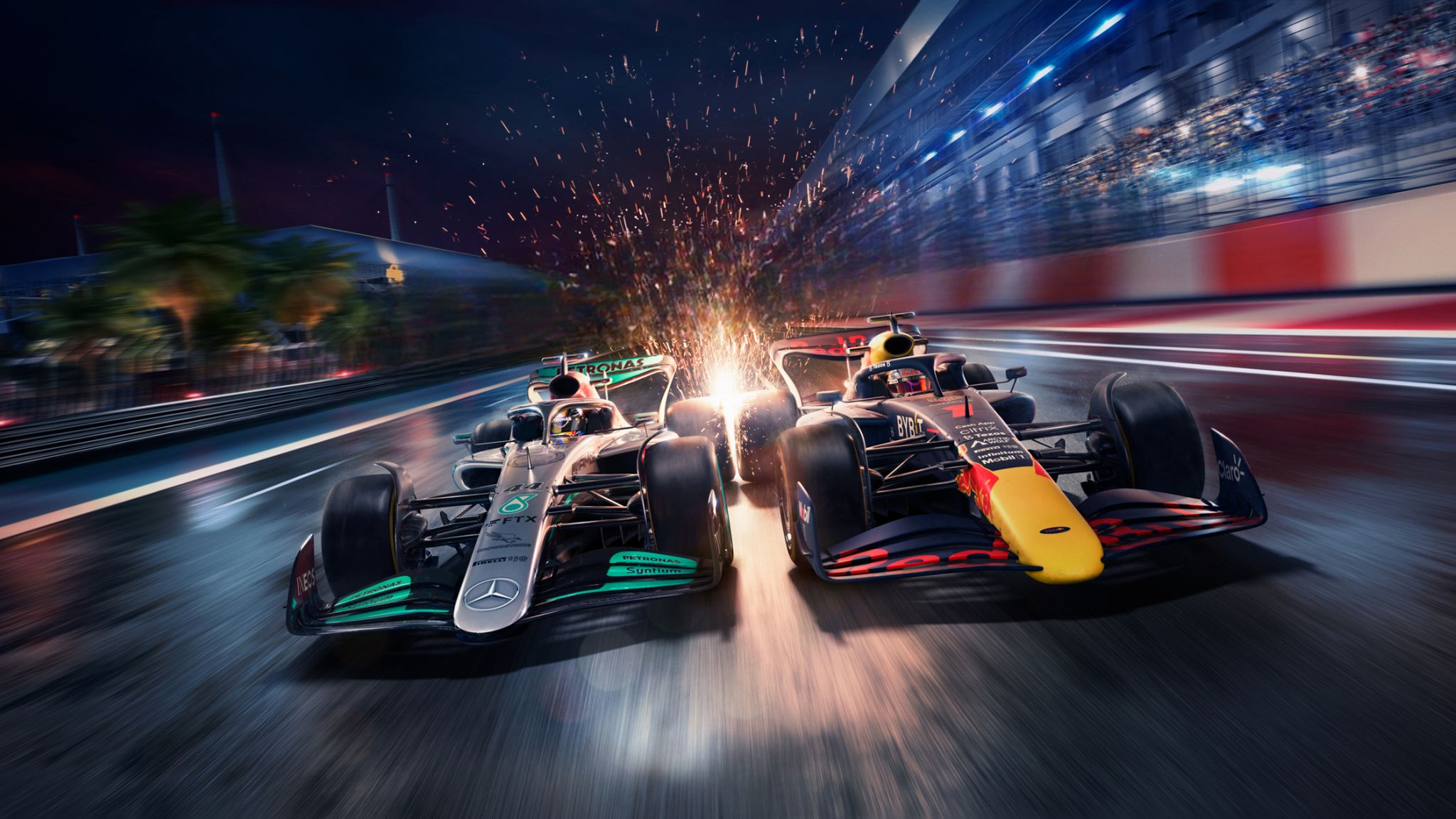 Discovery splash banner for F1 Watch Party Discord server