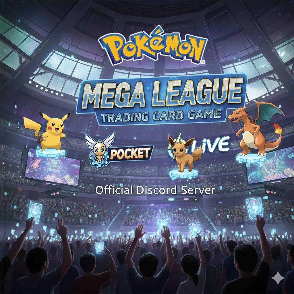 Discovery splash banner for Mega League Discord server