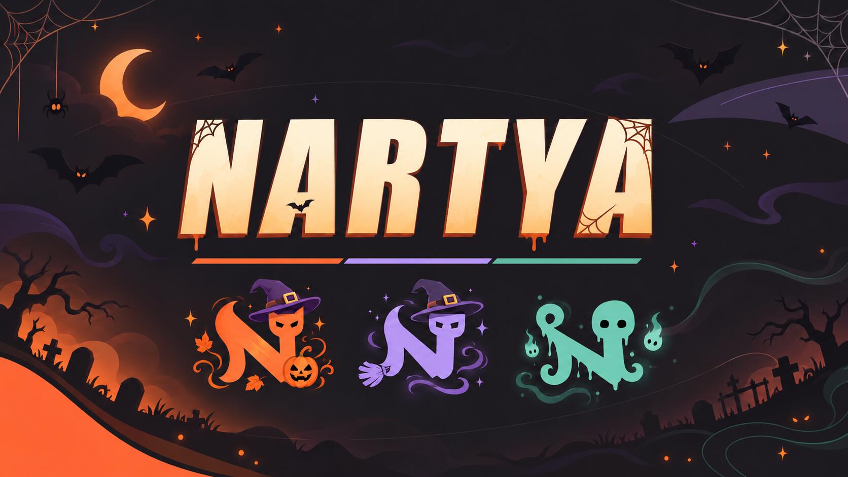 Discovery splash banner for Nartya 👻 Discord server