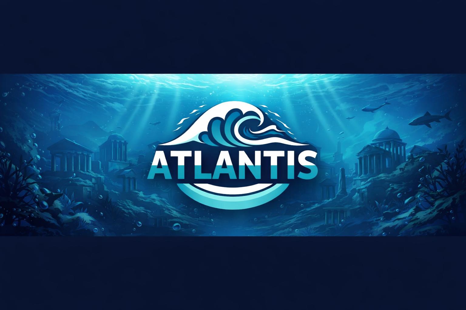 Discovery splash banner for ATLANTIS | COMMUNITY Discord server