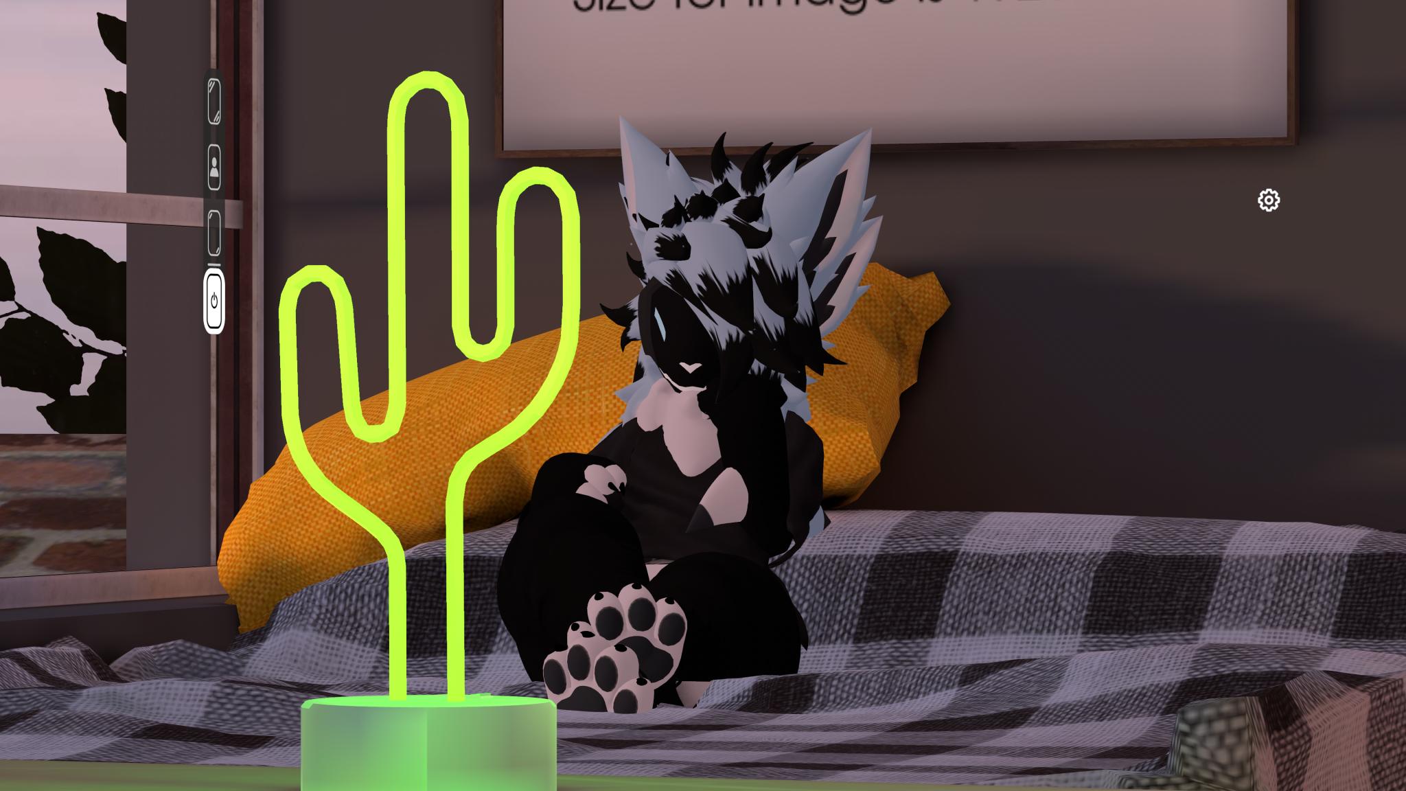 Discovery splash banner for Fluffy Femboys :3 Discord server