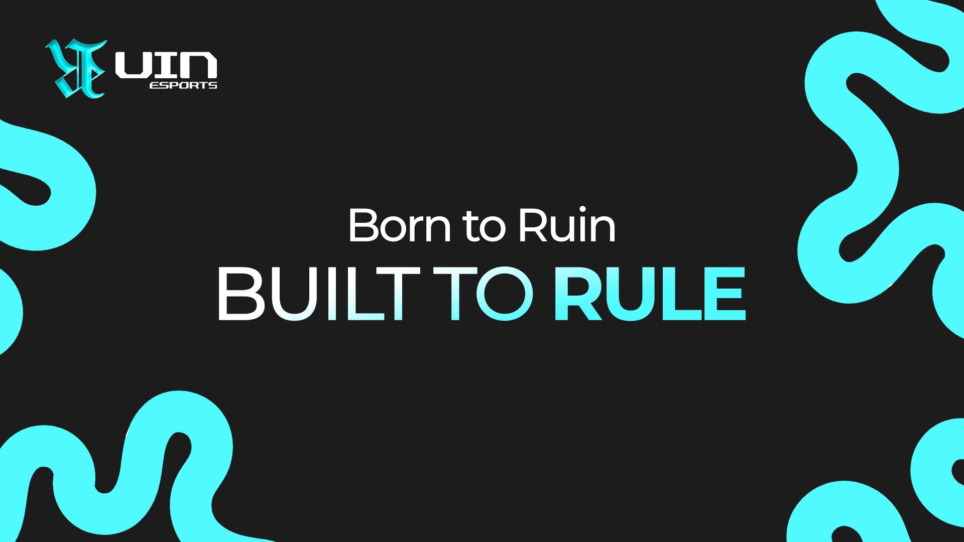 Discovery splash banner for Ruin Esports Discord server