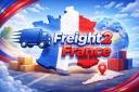 Discovery splash banner for Freight2France | Express Shipping Europe Discord server