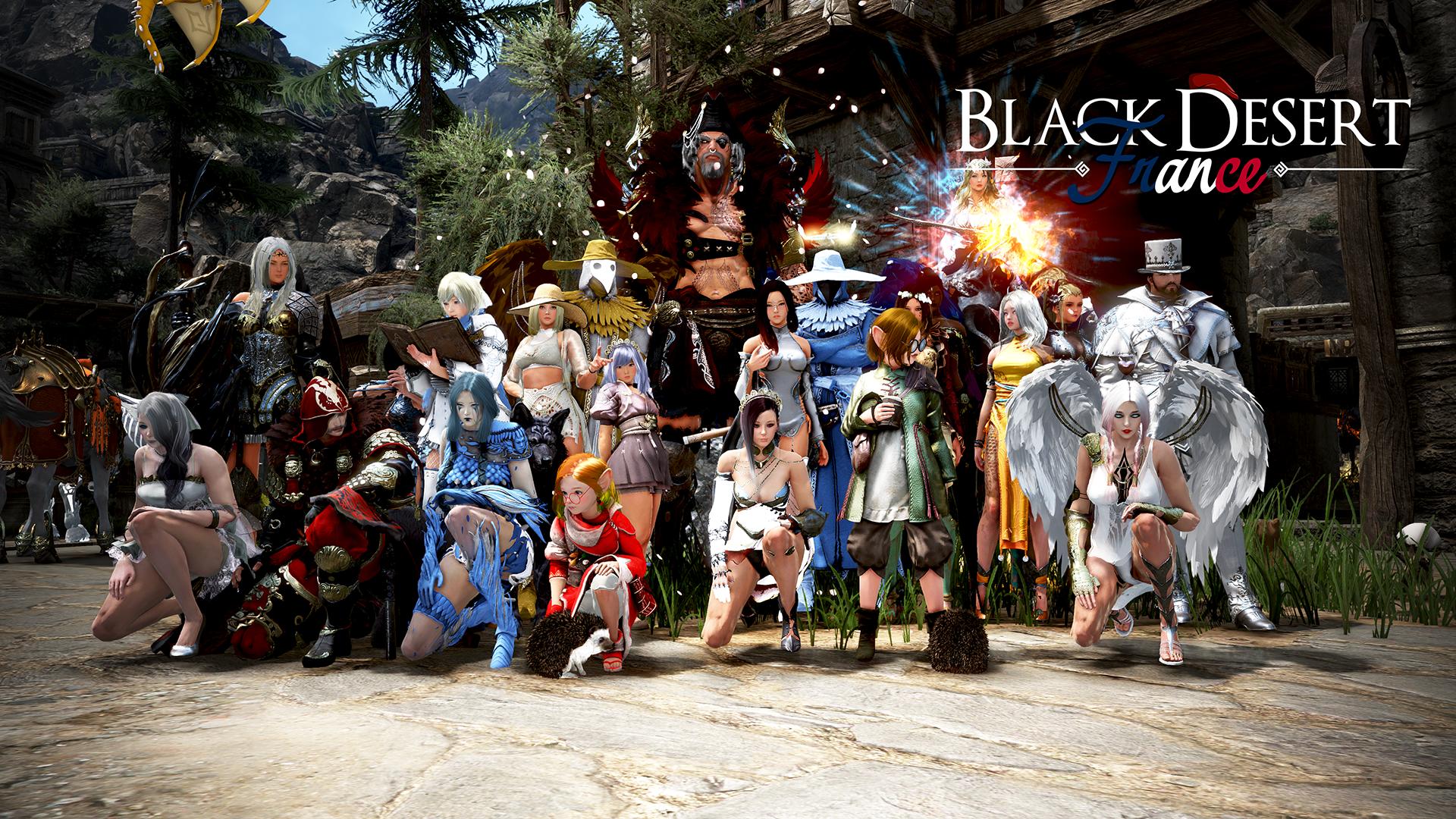 Discovery splash banner for Black Desert FRANCE Discord server