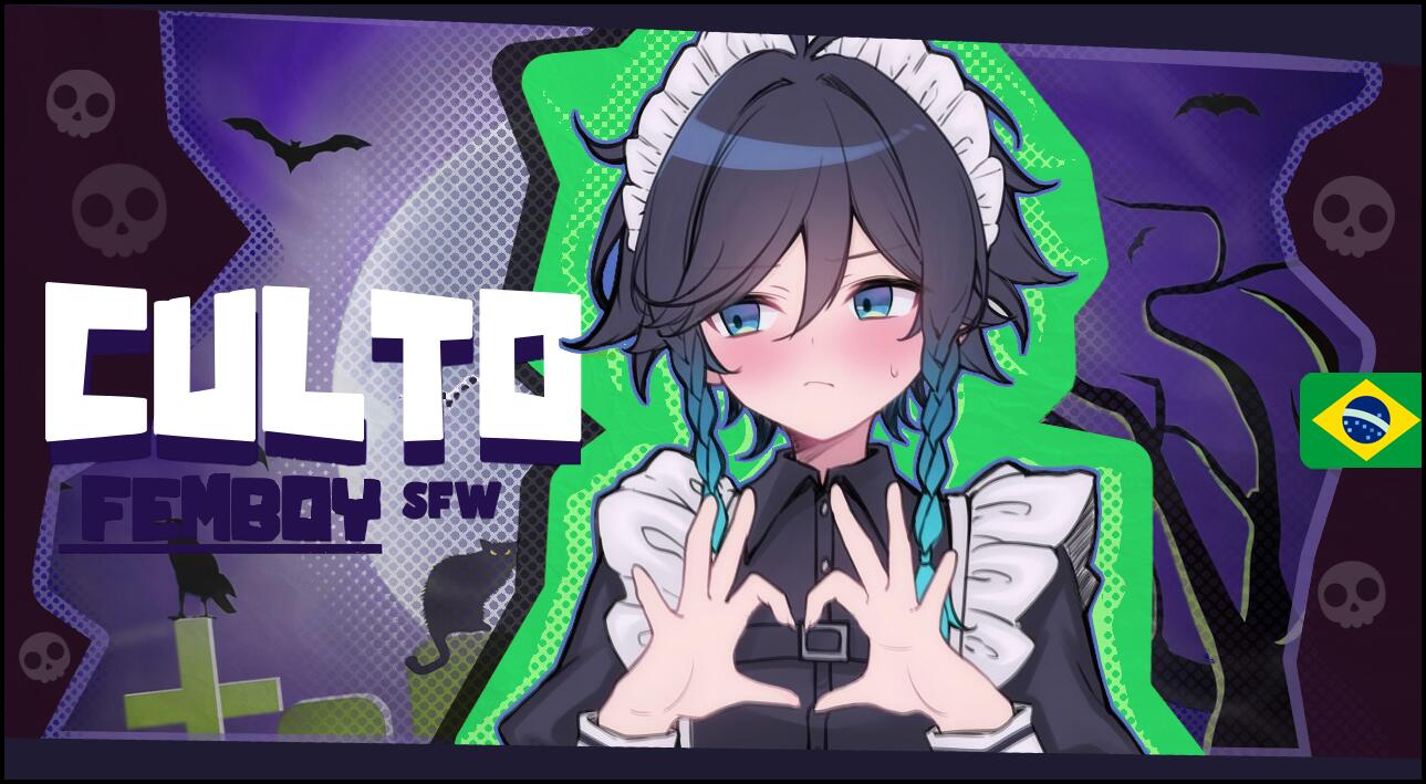 Discovery splash banner for Culto Femboy 🍷🎃 | tag 💜 Femboy・Furry・LGBT・Anime・Safe・SFW・Call・Halloween Discord server