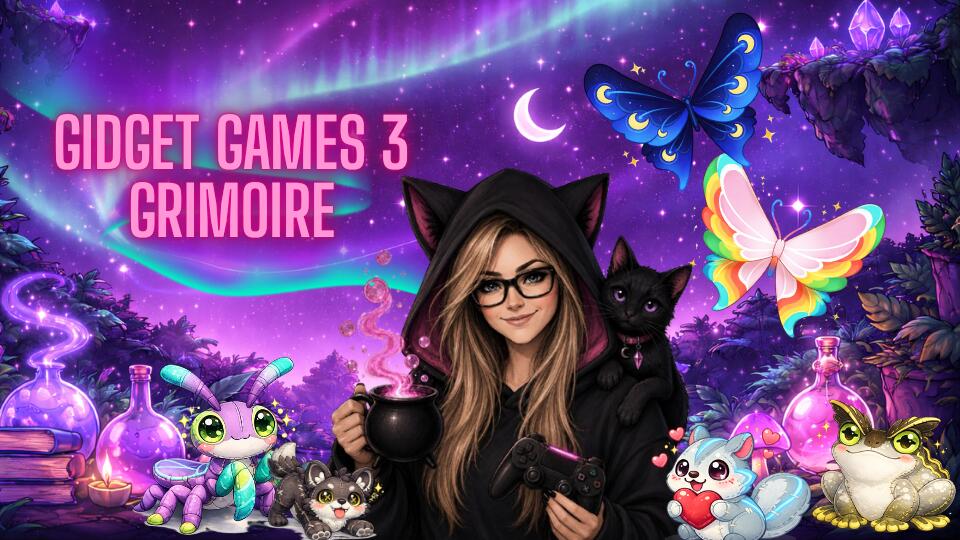 Discovery splash banner for GidgetGames3 Grimoire Discord server