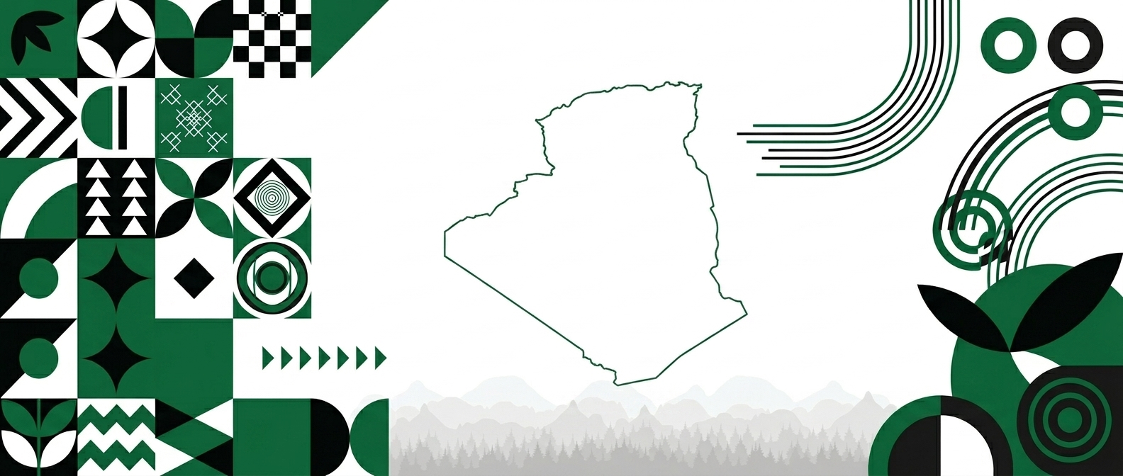 Discovery splash banner for r/Algeria Discord server