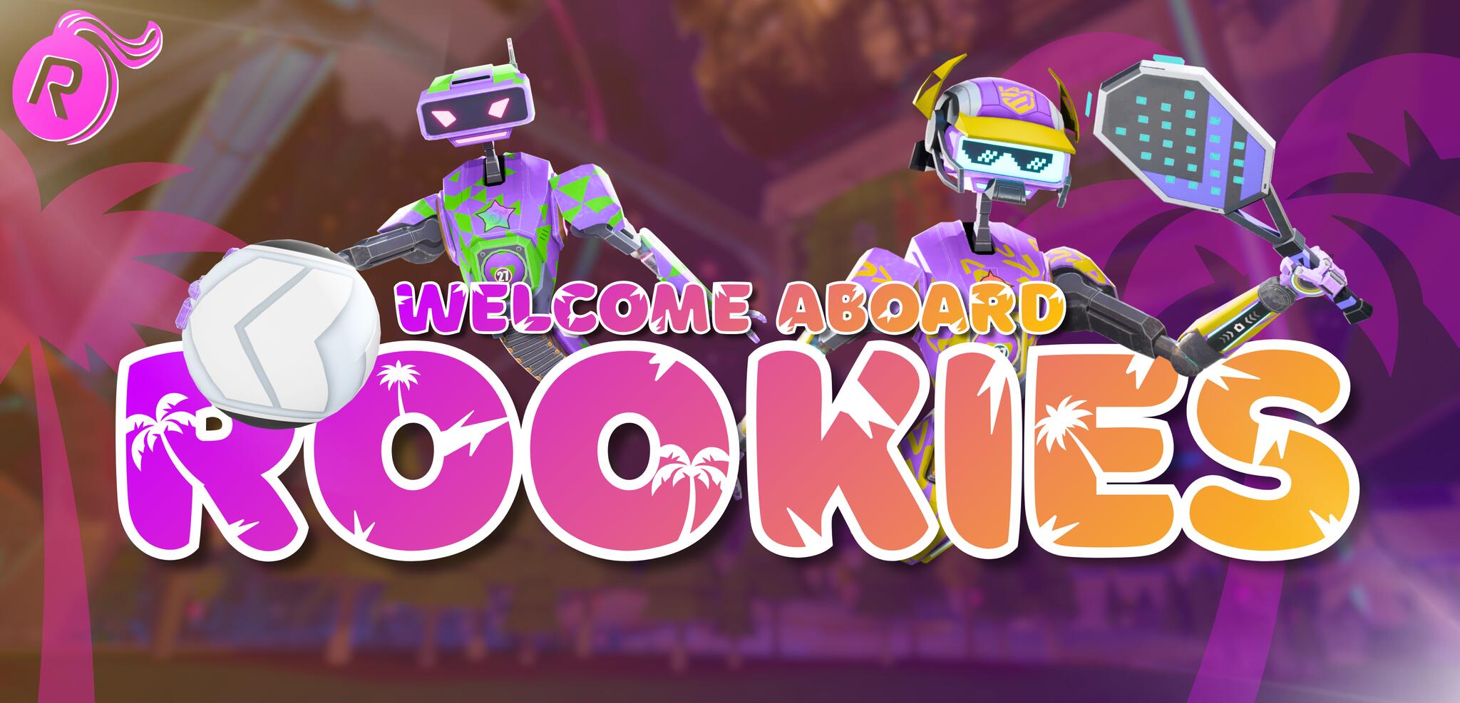 Discovery splash banner for The Rookie Fleet Discord server