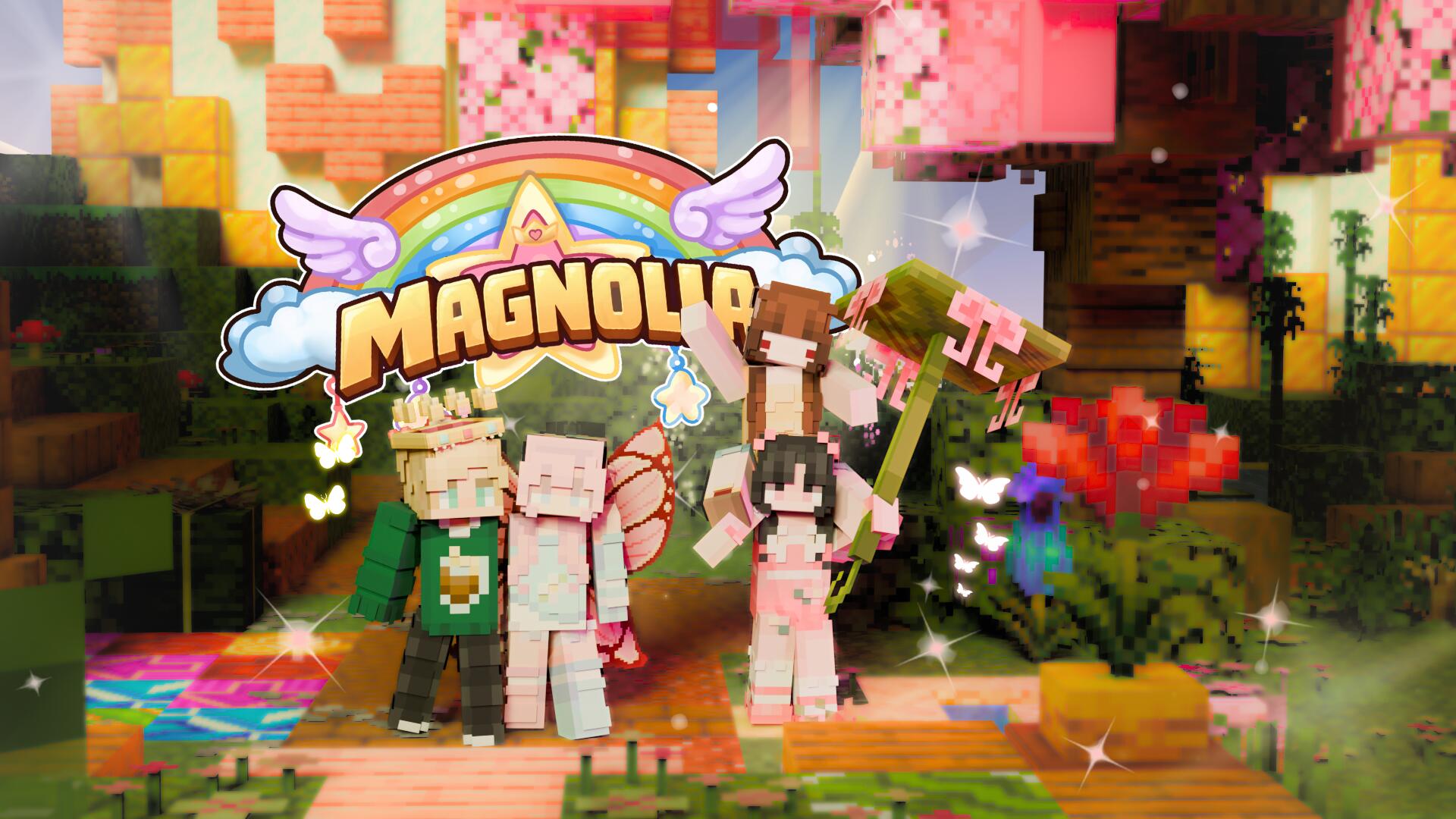 Discovery splash banner for Magnolia Discord server