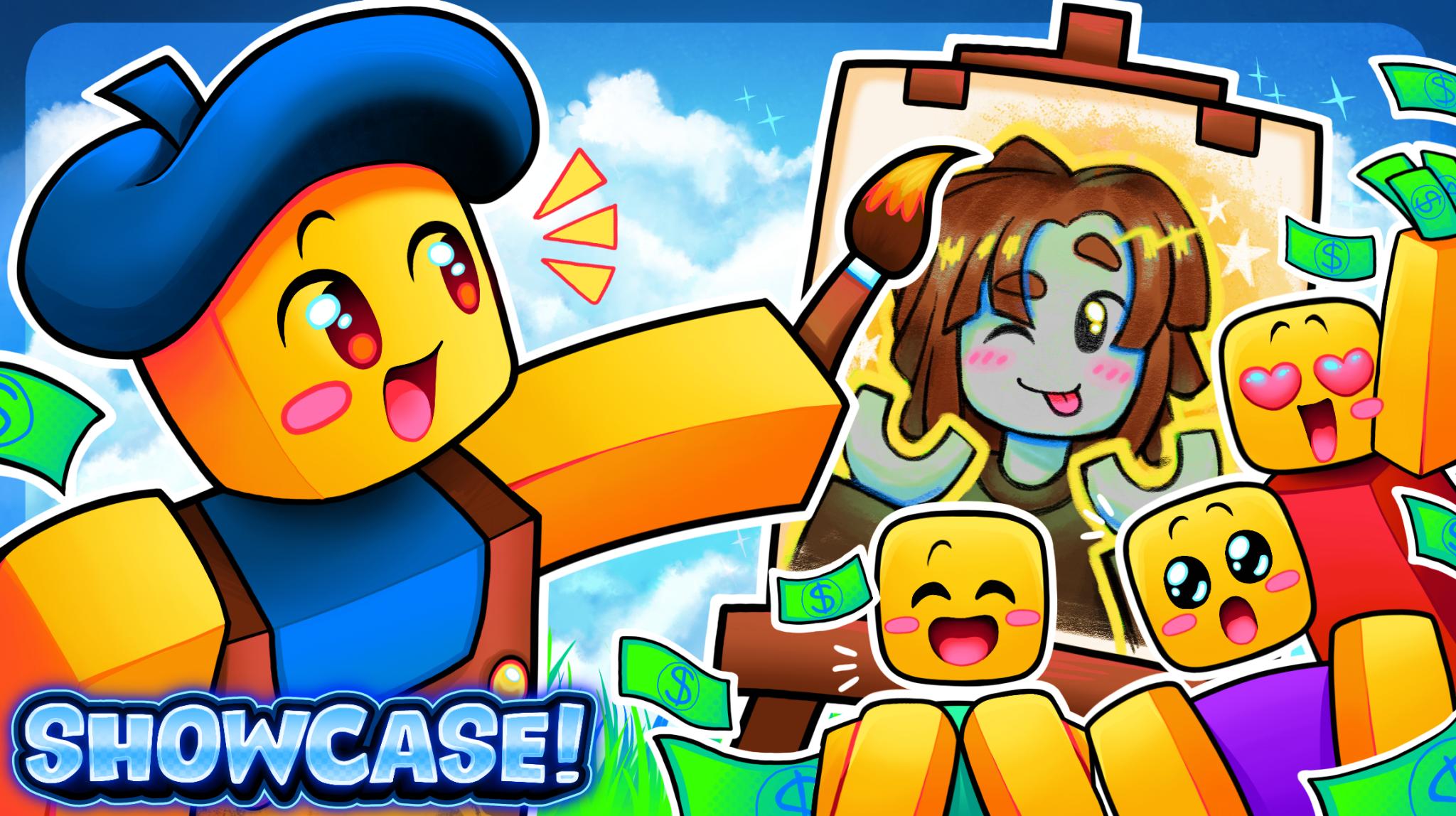 Discovery splash banner for Showcase! Discord server
