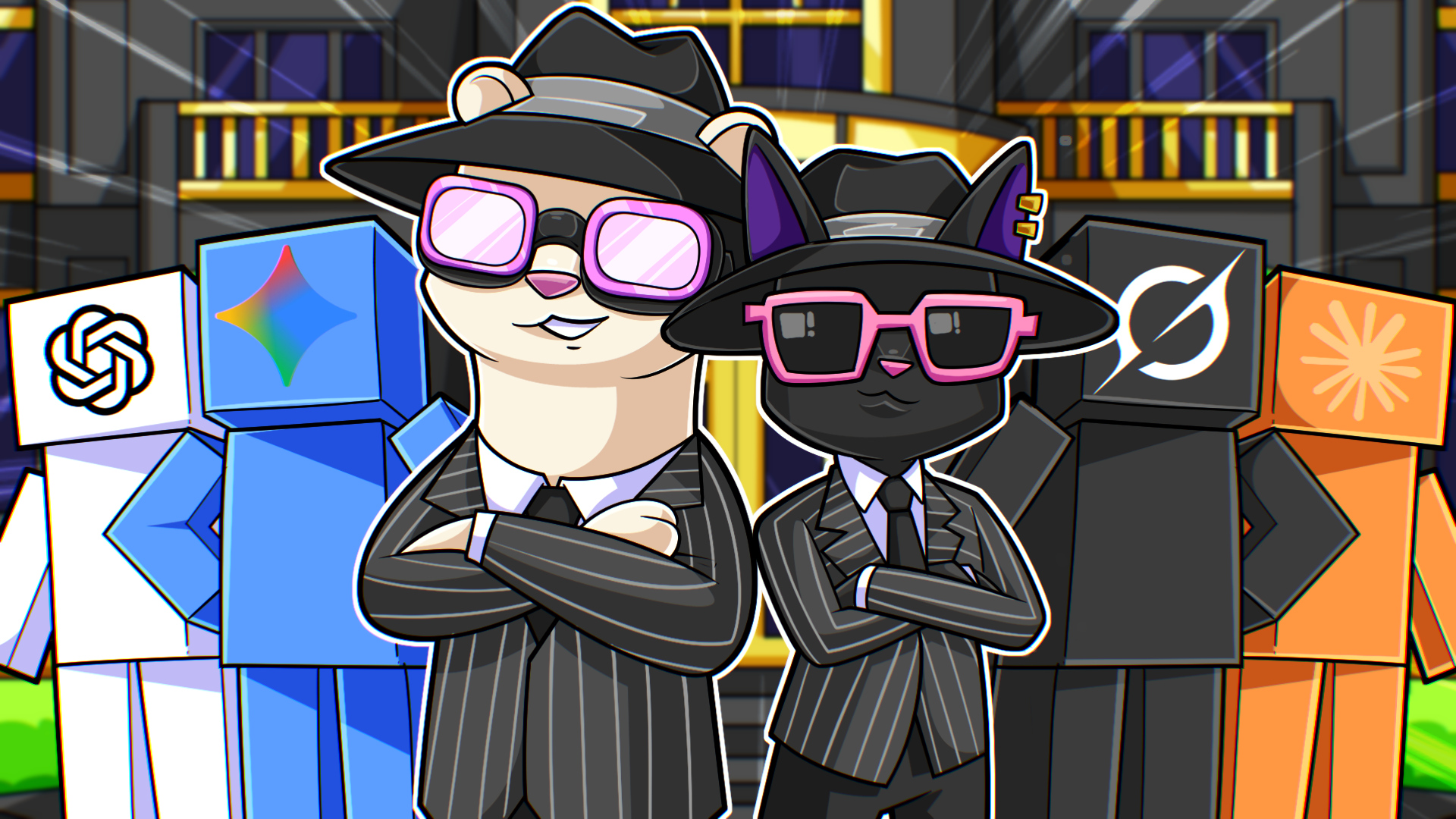 Discovery splash banner for Turing Games Discord server