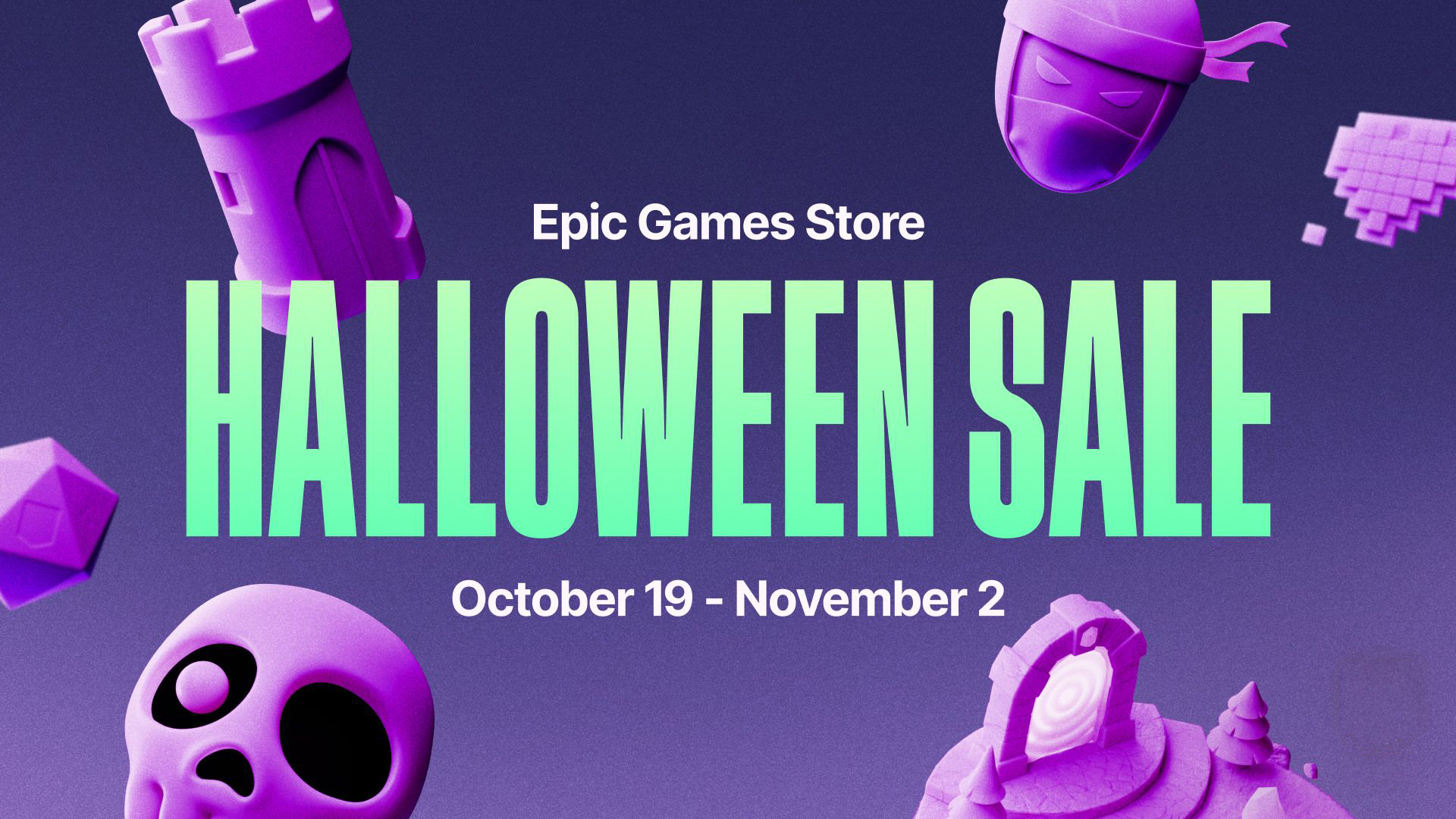 Discovery splash banner for Epic Games Store Community Server Discord server
