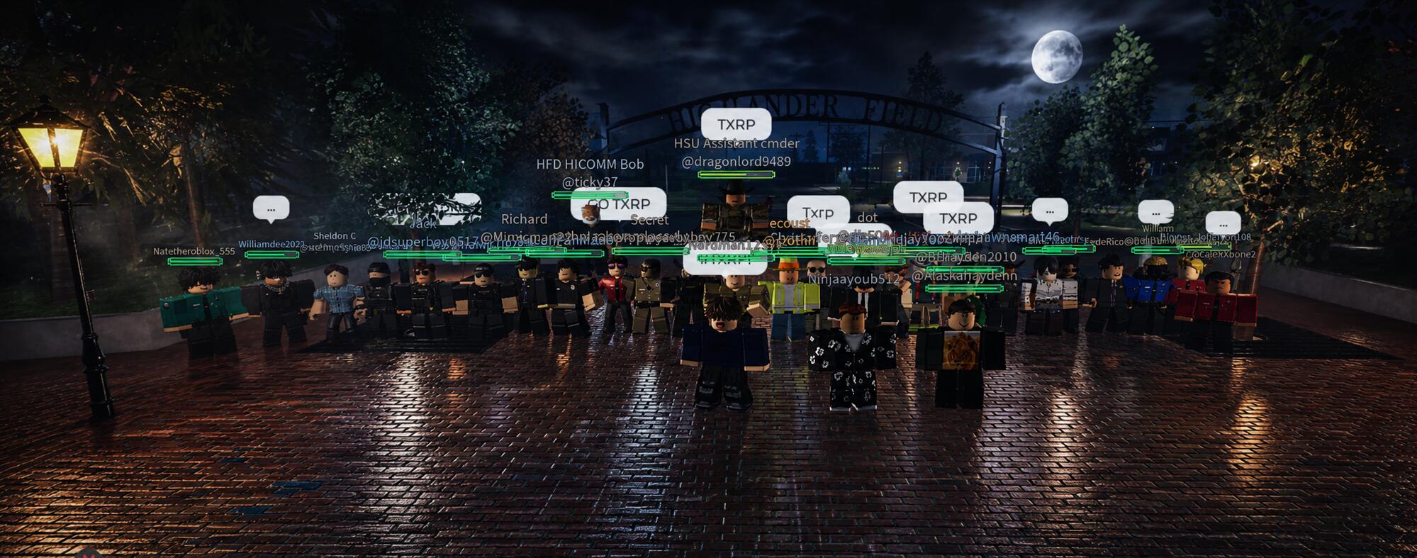 Discovery splash banner for Texas State Roleplay Discord server